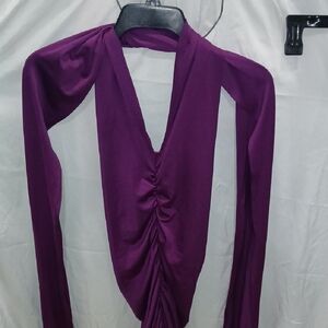 Elegant Purple Women's Top